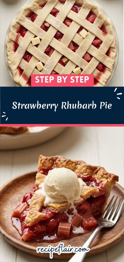 Strawberry Rhubarb Pie