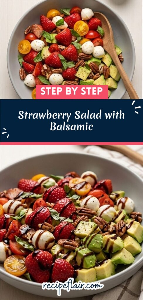 Strawberry Salad with Balsamic