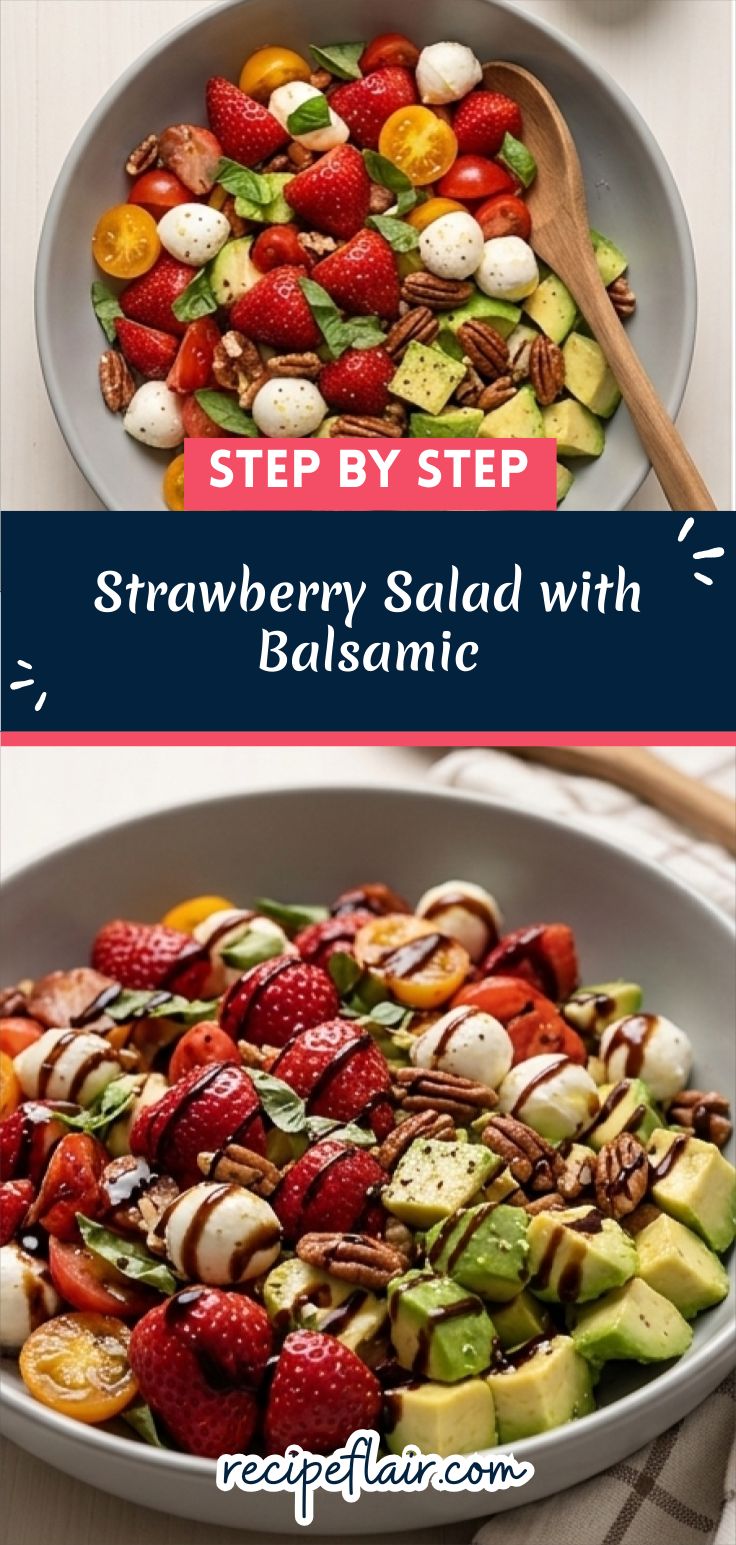 Strawberry Salad with Balsamic