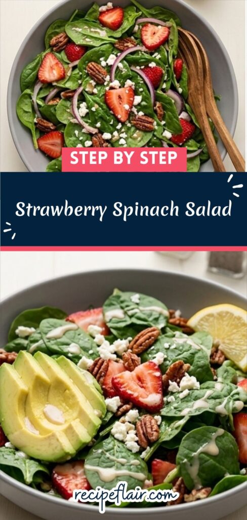 Strawberry Spinach Salad