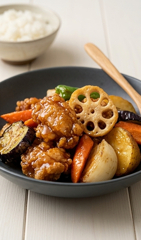 Sweet-and-Sour-Chicken--Ootoya-Tori-Kurozu-An--pin1