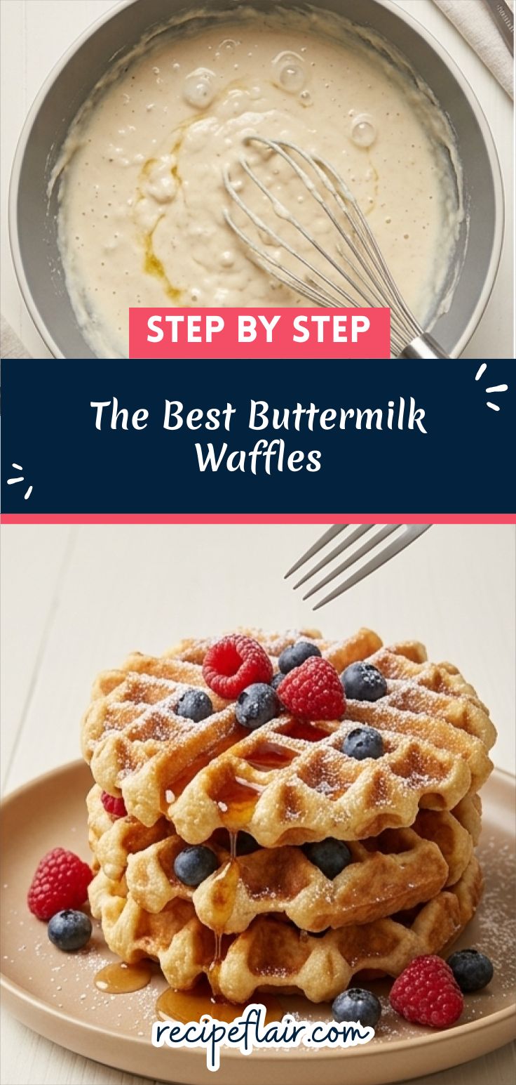 The Best Buttermilk Waffles