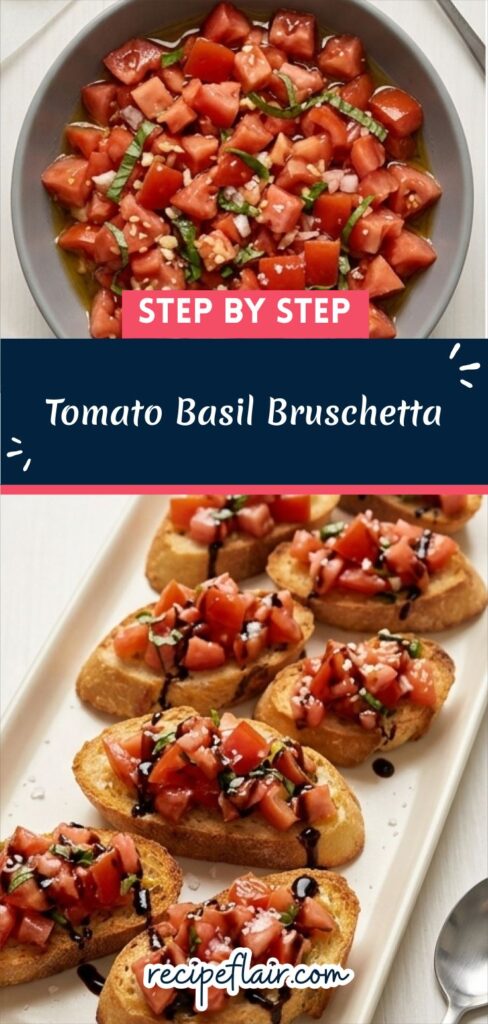 Tomato Basil Bruschetta