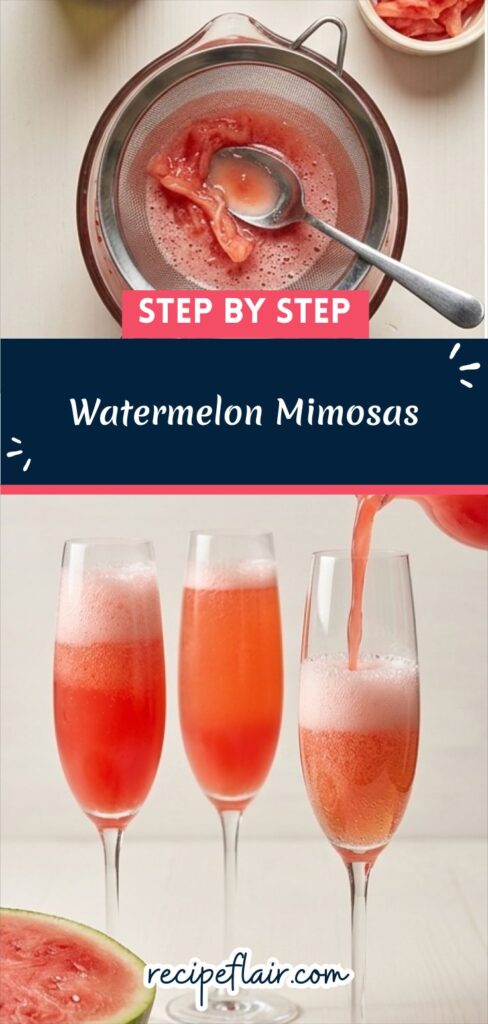 Watermelon Mimosas