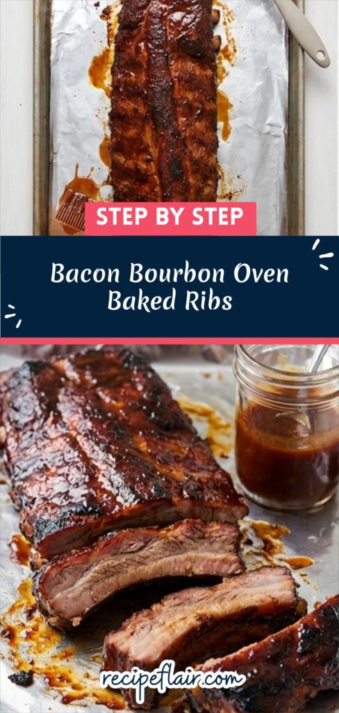 Bacon Bourbon Oven Baked Ribs Recipe