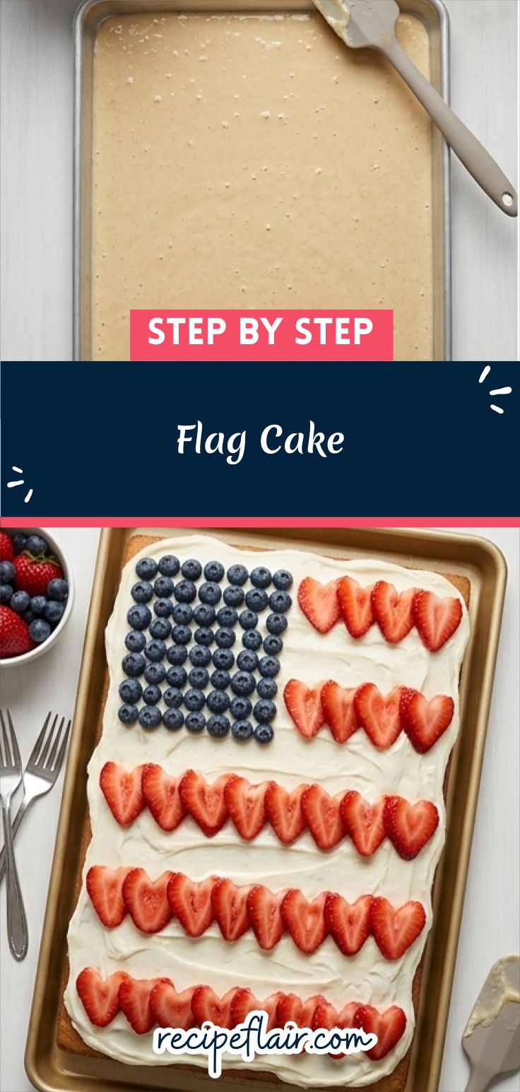 Flag Cake