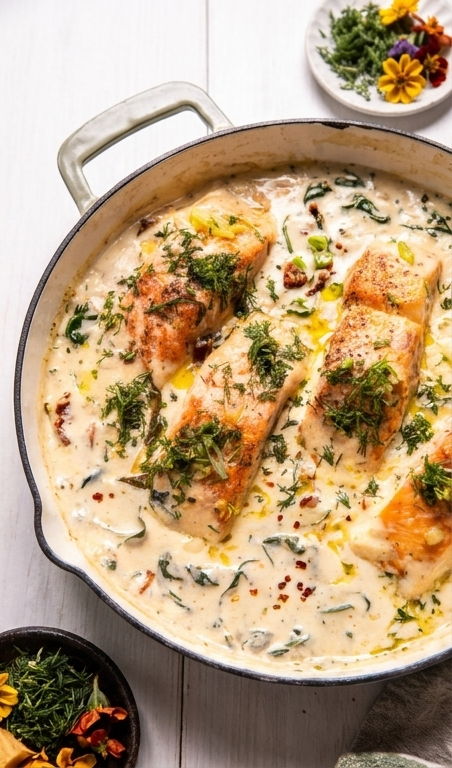 Garlic-Butter-Baked-Salmon-In-Lemony-Parmesan-Cream-pin1