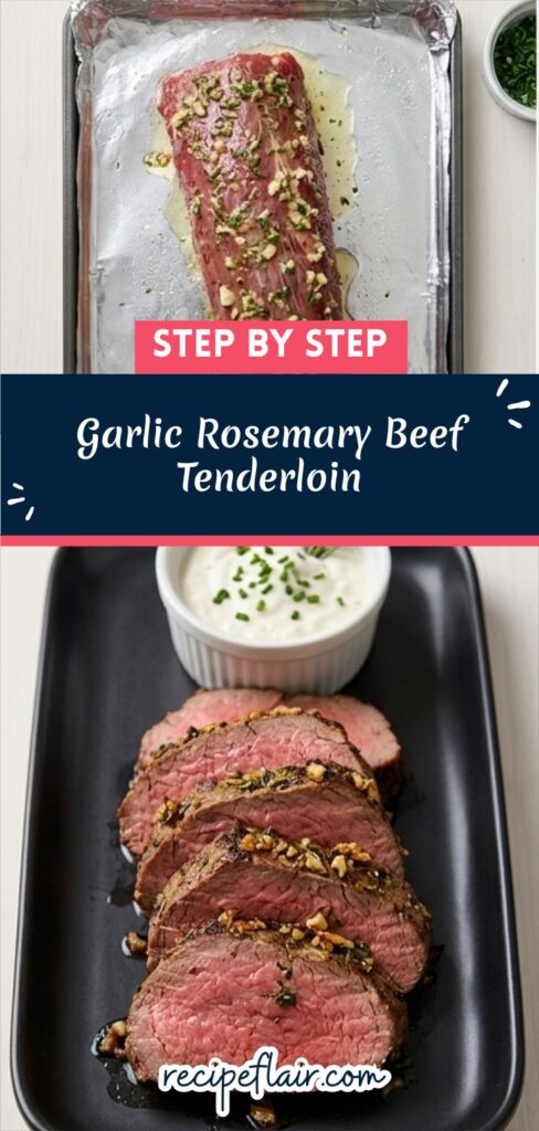 Garlic Rosemary Beef Tenderloin
