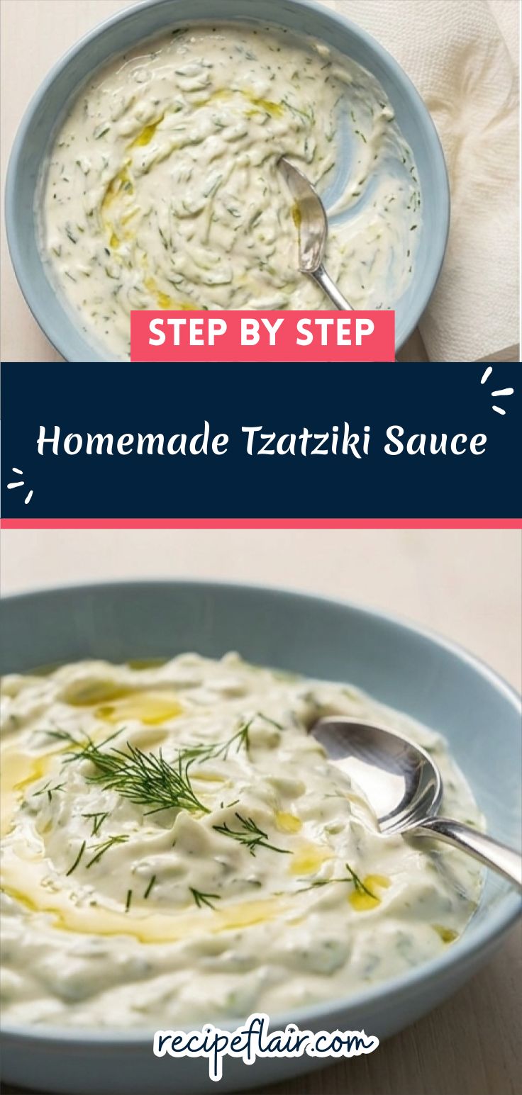 Homemade Tzatziki Sauce