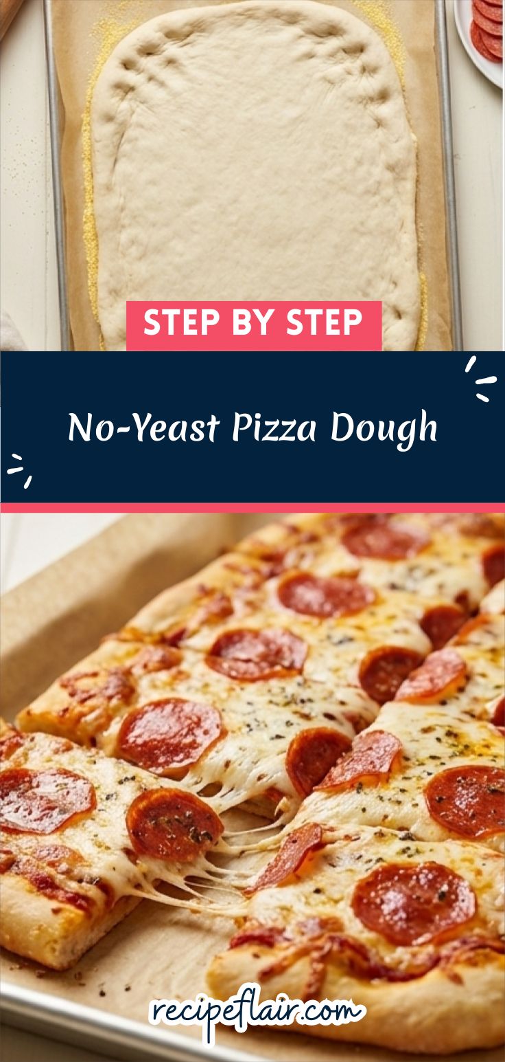 No-Yeast Pizza Dough