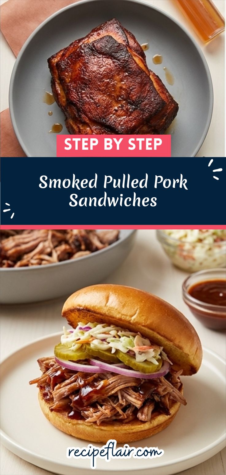 Smoked Pulled Pork Sandwiches Recipe